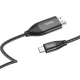 Кабель HOCO UA16 Type-C to HDTV HD on-screen cable Metal Gray