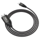 Кабель HOCO UA16 Type-C to HDTV HD on-screen cable Metal Gray