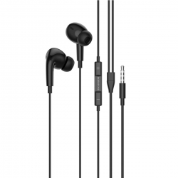 Навушники BOROFONE BM80 Pro Elegant wire-controlled earphones with microphone Black