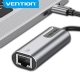 Адаптер  Vention USB-C to Gigabit Ethernet Adapter 0.15M Gray Aluminum Alloy Type (CFNHB)