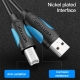 Кабель Vention USB2.0 A Male to B Male Print Cable 3M Black (VAS-A16-B300)