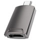 Кабель-перехiдник HOCO UA19 Easy flow Type-C to HDTV adapter Metal Gray