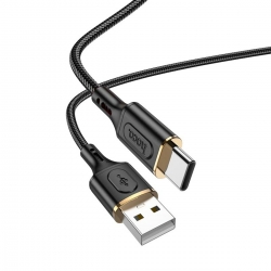 Кабель HOCO X95 Goldentop charging data cable Type-C Black