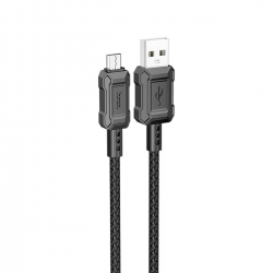 Кабель HOCO X94 Leader charging data cable Micro Black