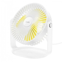 Вентилятор HOCO F14 multifunctional powerful desktop fan White