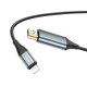 Кабель HOCO UA15 High-definition on-screen cable for iP to HDTV Metal Gray