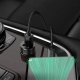 Автомобільний зарядний пристрій HOCO Z49 Level dual port car charger set(Micro) Black
