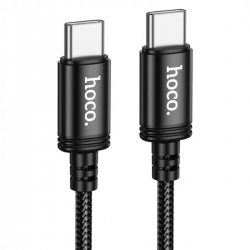 Кабель HOCO X91 Radiance 60W charging data cable for Type-C to Type-C(L3M) Black