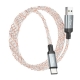 Кабель HOCO U112 Shine charging data cable for Type-C Gray