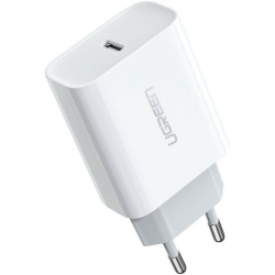 Зарядний пристрій UGREEN CD137 Fast Charging Power Adapter with PD 20W EU (White) (UGR-60450)