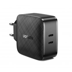 Зарядний пристрій UGREEN CD216 PD Fast Charger EU (Black) (UGR-70867)