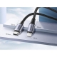 Кабель UGREEN US304 USB-C to Lightning M/M Cable Aluminum Shell Braided 1m (Black) (UGR-60759)