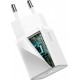 Мережевий зарядний пристрій Baseus Cube PD Quick Charger 1C 20W EU White (CCXF-A02)