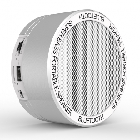 

Портативная Bluetooth-колонка A11 Silver, Серый