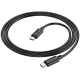 Кабель HOCO X88 Gratified 60W charging data cable for Type-C to Type-C Black