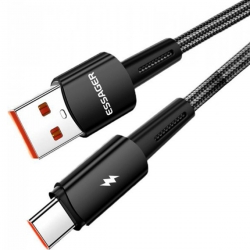 Кабель Essager Sunset USB A to Type C 120W USB Charging Cable 2m black (EXC120-CGA01-P)