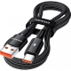 Кабель Essager Sunset USB A to Type C 120W USB Charging Cable 2m black (EXC120-CGA01-P)