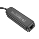 Адаптер Borofone DH6 Erudite 4-in-1 Gigabit Ethernet Adapter(USB to USB3.0*3+RJ45)(L0.2M) Black