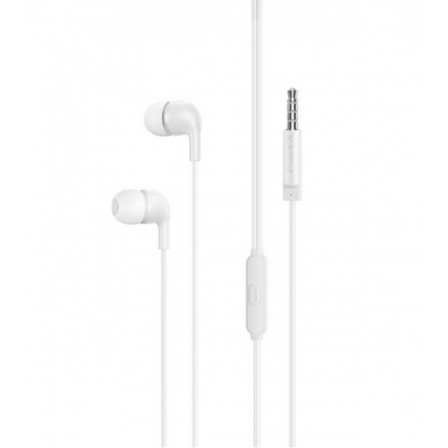 Навушники BOROFONE BM83 Craft universal earphones with mic White