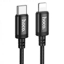 Кабель HOCO X91 Radiance PD charging data cable for iP(L3M) Black