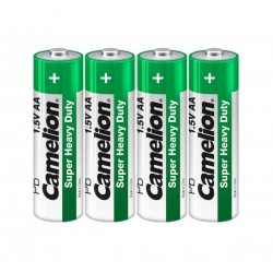 Батарейка CAMELION Super Heavy Duty Green AAA/R03 SP4 4шт (C-10100403)