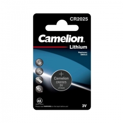 Батарейка CAMELION CR2025 Lithium Button cell BP1 1шт (C-13001025)
