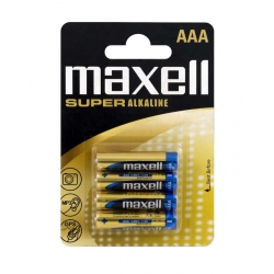 Батарейка MAXELL LR03 SUPER 4PK BLISTER 4шт (M-790336.04.EU)