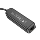 Адаптер Borofone DH6 Erudite 4-in-1 100 Mbps Ethernet Adapter(USB to USB2.0*3+RJ45)(L1.2M) Black
