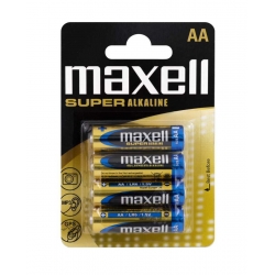 Батарейка MAXELL LR-6 SUPER 4PK BLIST 4шт (M-774409.04.EU)
