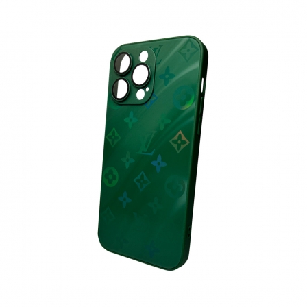 Чохол для смартфона AG Glass Gradient LV Frame for Apple iPhone 11 Pro Max Cangling Green