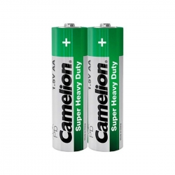 Батарейка CAMELION Super Heavy Duty Green AA/R6 SP2 2шт (C-10100206)