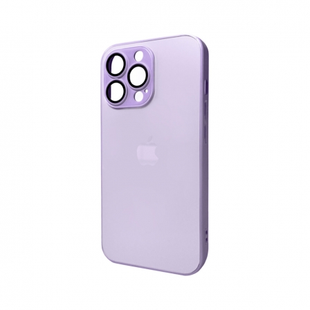 Чохол для смартфона AG Glass Matt Frame Color Logo for Apple iPhone 11 Pro Light Purple