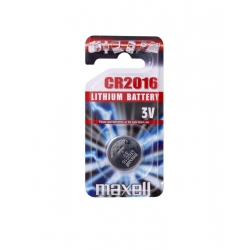 Батарейка MAXELL CR2016 1PC BLIST PK 1шт (M-11239100)
