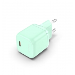 Зарядний пристрій Vention 1-port USB-C GaN Charger(30W) EU-Plug Green (FAKG0-EU)