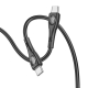 Кабель BOROFONE BX98 Type-C to Type-C Superior 60W charging data cable Black