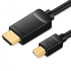 Кабель Vention 4K Mini DisplayPort to HDMI Cable 2M Black (HAHBH)