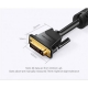 Кабель Vention DVI(24+1) Male to Male Cable 1.5M Black (EAABG)