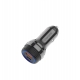Автомобільний зарядний пристрій CHAROME C9 Zinc Car Charger 52.5W(USB-A+USB-C) Metal Grey