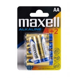 Батарейка MAXELL LR6 4+2PK BLIST 6шт (M-790230.04.CN)