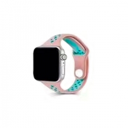 Ремінець для годинника Apple Watch Small Waist two colors 38/40/41mm Pink-Green