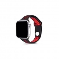 Ремінець для годинника Apple Watch Small Waist two colors 42/44/45/49mm Black-Red
