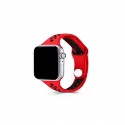 Ремінець для годинника Apple Watch Small Waist two colors 38/40/41mm Red-Black