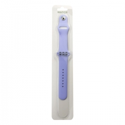 Ремінець для годинника Apple Watch Silicone Classic 42/44/45/49mm 7.Lavender Purple