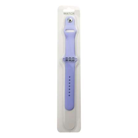 Ремінець для годинника Apple Watch Silicone Classic 42/44/45/49mm 7.Lavender Purple