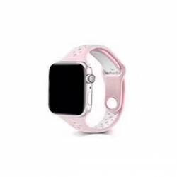 Ремінець для годинника Apple Watch Small Waist two colors 42/44/45/49mm Pink-White
