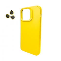 Чохол для смартфона Cosmic Silky Cam Protect for Apple iPhone 15 Yellow