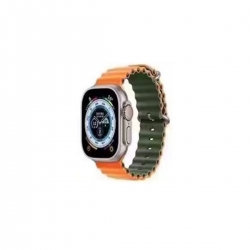Ремінець для годинника Apple Watch Ocean two-tone 42/44/45/49mm 23.Orange-Khaki