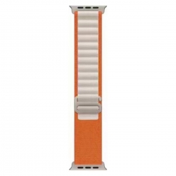 Ремінець для годинника Apple Watch Alpine Loop 42/44/45/49mm 9.Orange-White