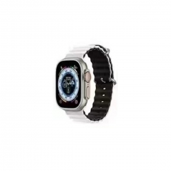 Ремінець для годинника Apple Watch Ocean two-tone 42/44/45/49mm 21.White-Black