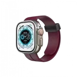 Ремінець для годинника Apple Watch Magnetic 42/44/45/49mm Red Wine